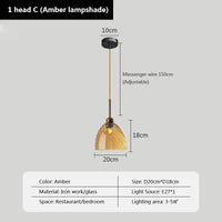 Suspensions LED en verre ultra tendance