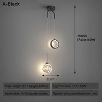 Suspension LED Nordic Glow