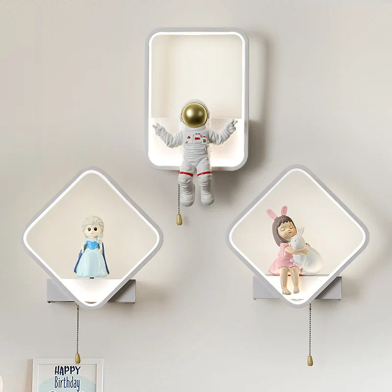 Applique murale minimaliste moderne « Astrolight » nordique sans fil