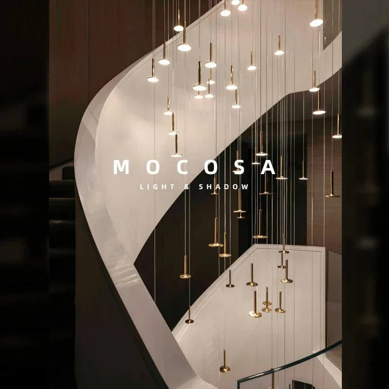Collection Étoilée : Suspensions Lumineuses pour Votre Magasin de Vêtements