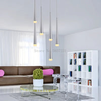 Suspension conique LED Design pour plafond avec décor artistique