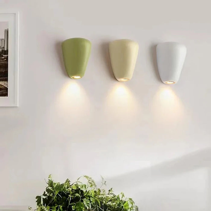 Applique murale en résine - Mini éclairage d'ambiance 3000K