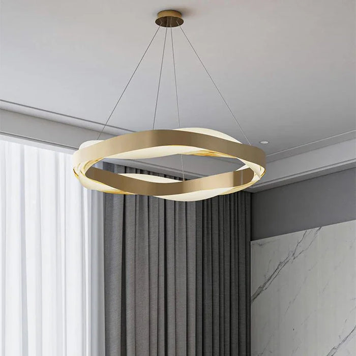 Lustre LED suspendu au design moderne - Lumière sophistiquée