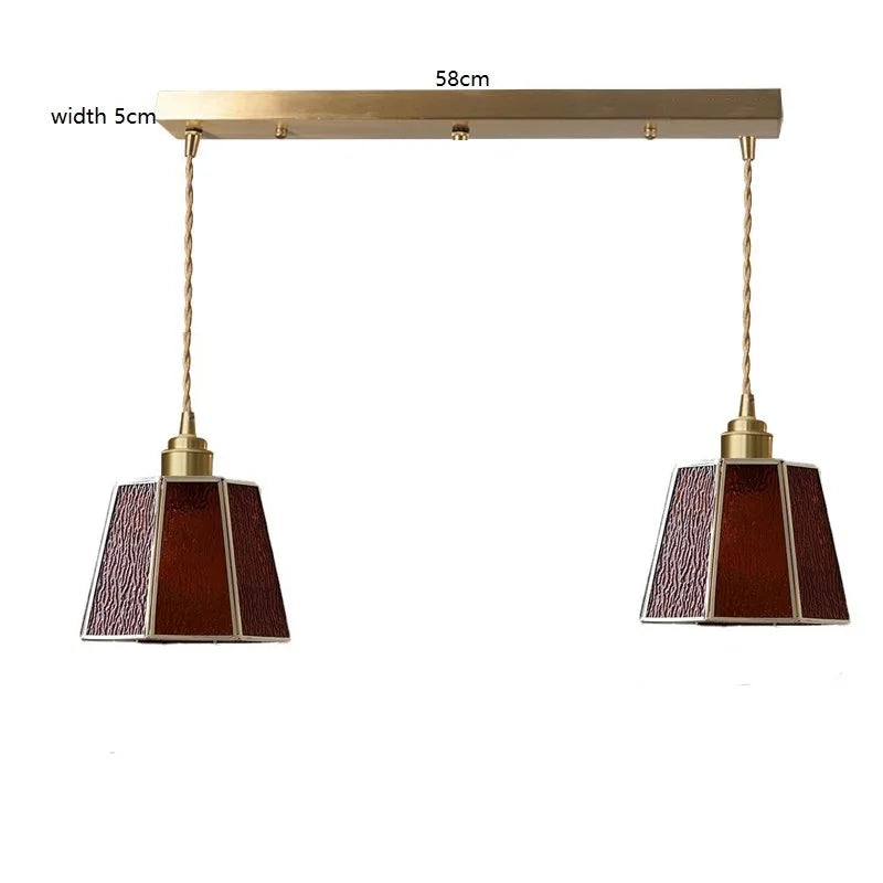 iwhd : Suspension LED Moderne de Style Nordique Vintage Américain