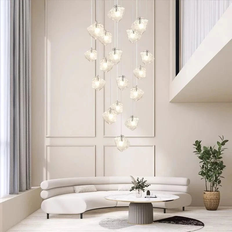Lustre Moderne LED pour Éclairage Intérieur Suspendu
