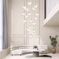 Lustre Moderne LED pour Éclairage Intérieur Suspendu