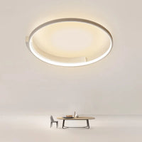 Plafonnier LED rond Design nordique pour salon et salle à manger