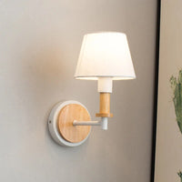 Applique Murale LED Nordique en Bois Massif
