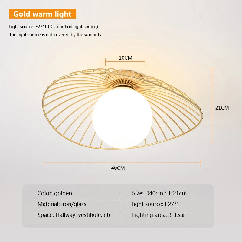 Plafonnier LED "Jupe Lumineuse"