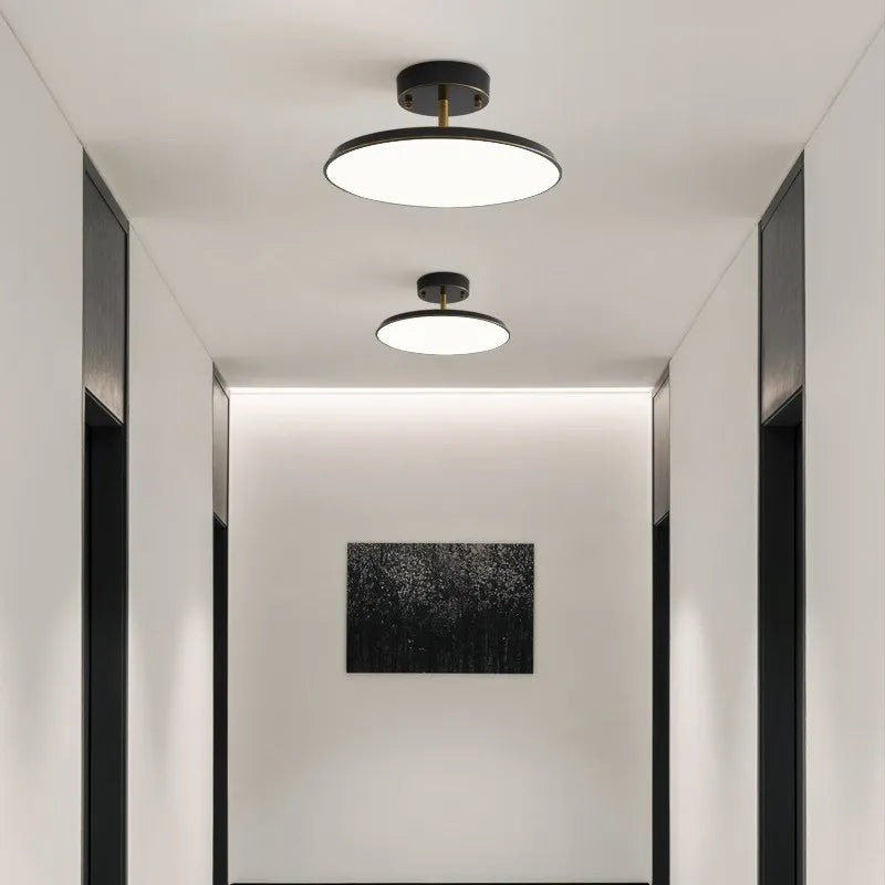 Plafonnier LED Rotatif Cuivre