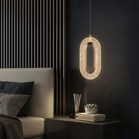 Lustre Nordic Crystal Oval LED.