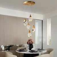 Lustre en cristal de luxe Ling Iceberg LED