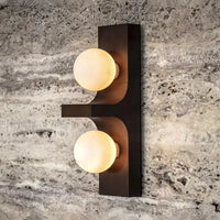 Applique Murale Moderne Boule de Verre Luminaire Créatif pour Hôtel - Collection Éclat