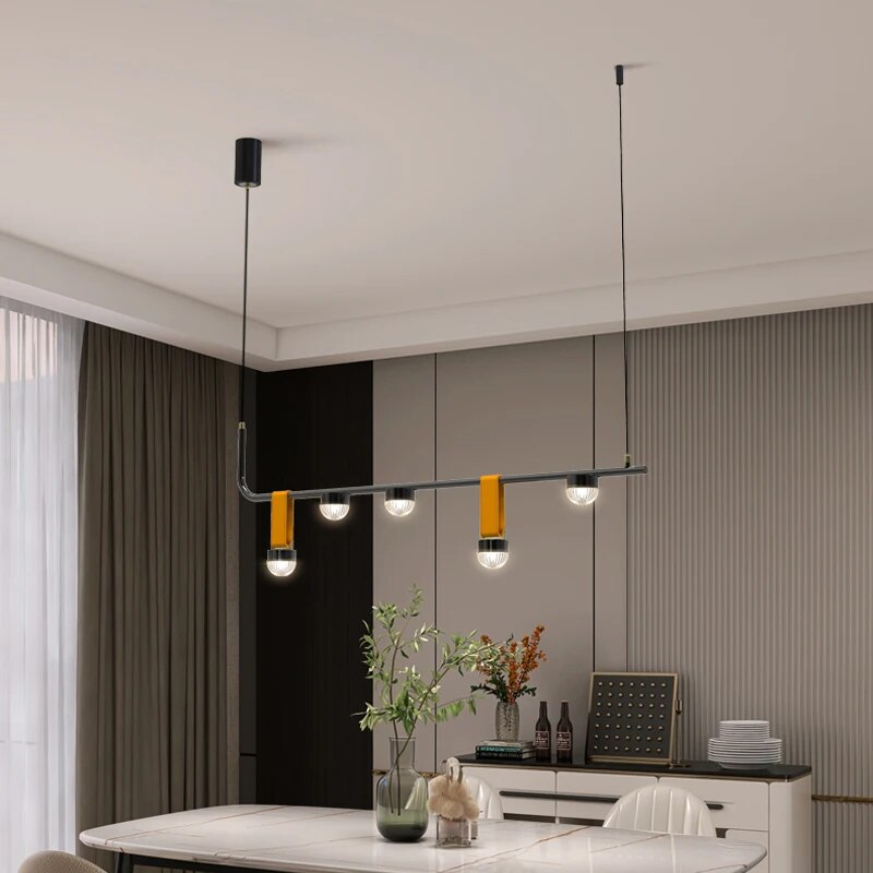 Lustre nordique élégant pour salle à manger