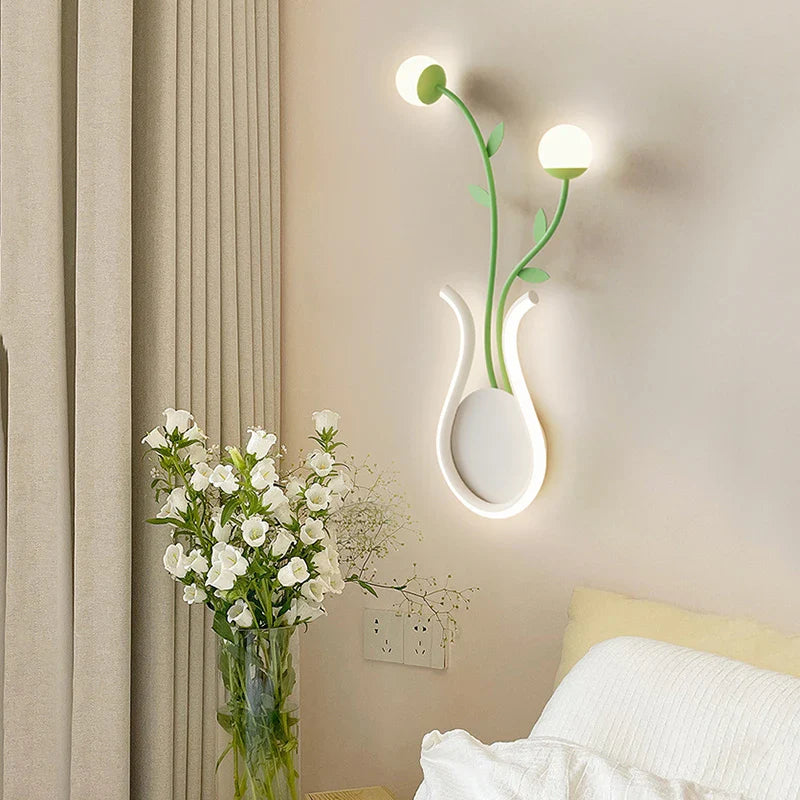 Applique murale LED "Green Leaf"