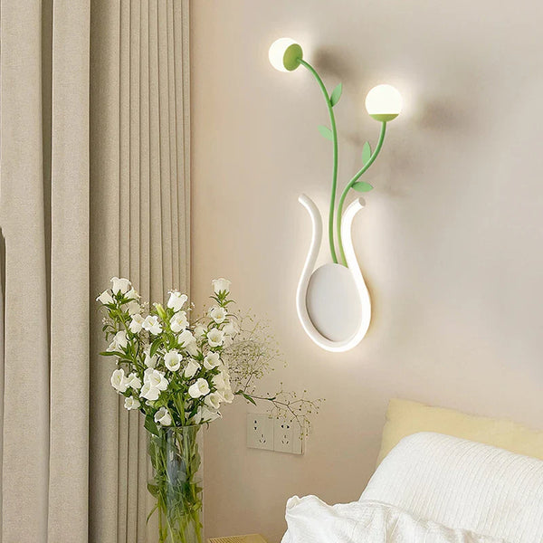 Applique murale LED "Green Leaf"