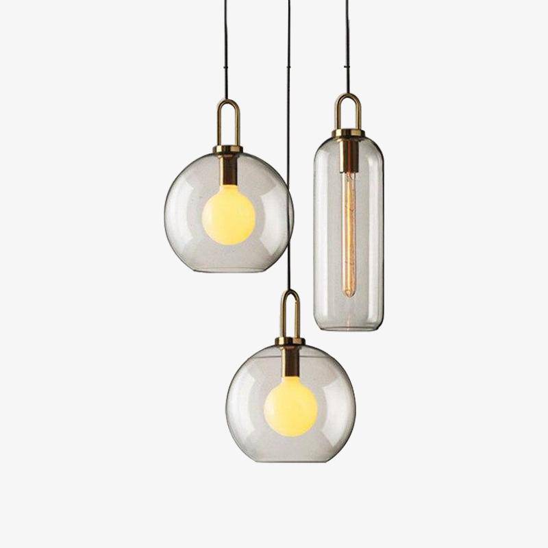 Suspension Loft en verre design