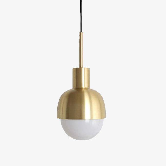 Suspension demi boule doré - Style nordique
