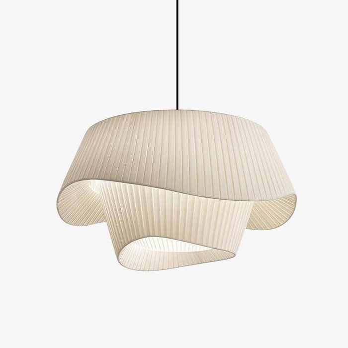 Suspension LED blanche Fabric Design.