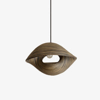 Suspension coquillage bambou chic