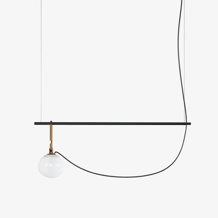 Suspension LED Globe en Verre Aitné