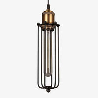 Suspension Vintage Industrielle Cage