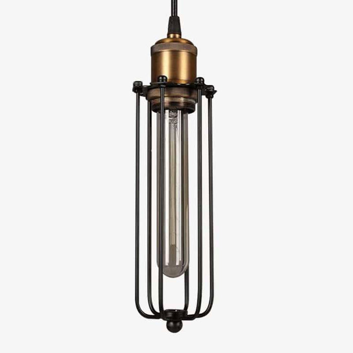 Suspension Vintage Industrielle Cage