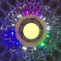 Plafonnier LED en Cristal Moderne pour Couloir, Allée et Porche