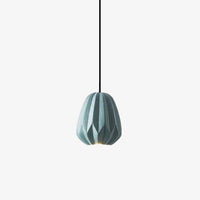 Suspension LED Shadow : Abat-jour géométrique coloré