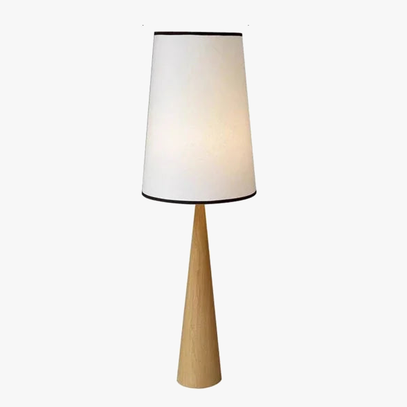 Abat-jour en tissu Grain de Bois – Style Nordique Minimaliste