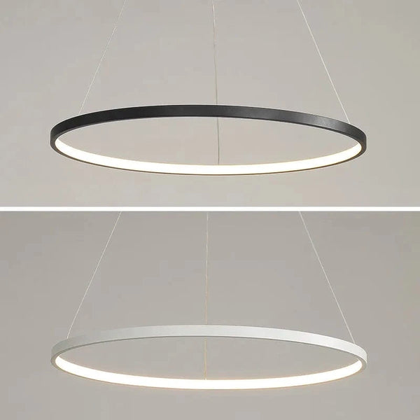 Anneau LED Suspendu Minimaliste | Marco Lucetti