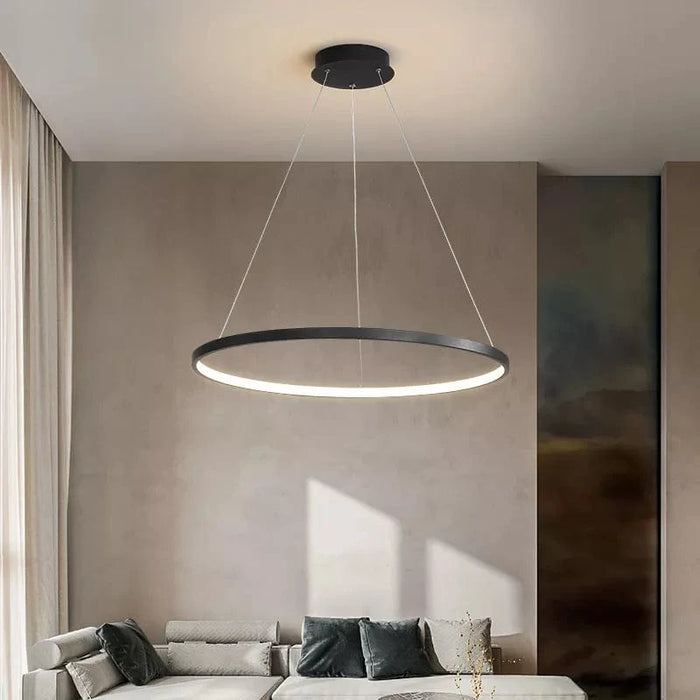 Anneau LED Suspendu Minimaliste | Marco Lucetti