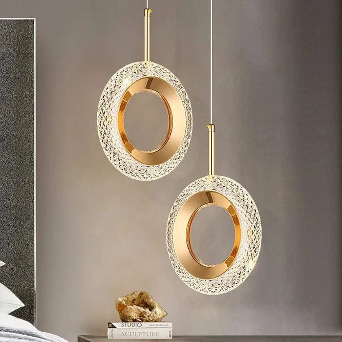 Anneau Nordique - Lampe Suspension LED pour Décoration Intérieure - Chambre Moderne | Marco Lucetti