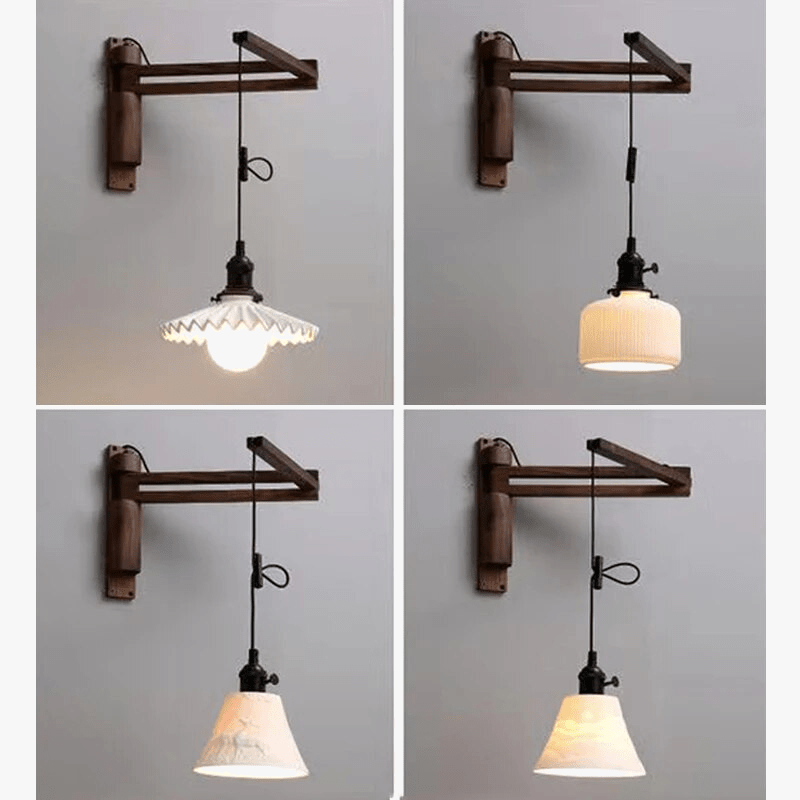 Applique bois nordique télescopique pivotable | Marco Lucetti