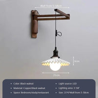 Applique bois nordique télescopique pivotable | Marco Lucetti K