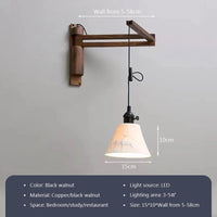 Applique bois nordique télescopique pivotable | Marco Lucetti M