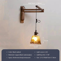 Applique bois nordique télescopique pivotable | Marco Lucetti Q