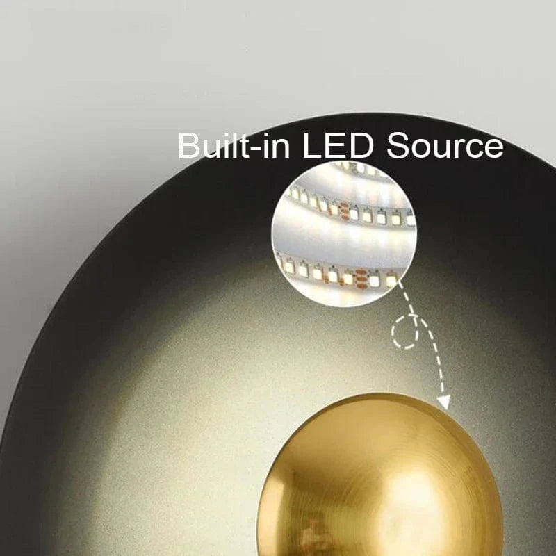 Applique circulaire nordique LED Accentqué | Marco Lucetti