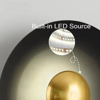 Applique circulaire nordique LED Accentqué | Marco Lucetti