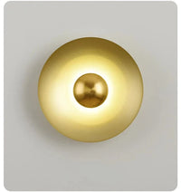 Applique circulaire nordique LED Accentqué | Marco Lucetti Or / Blanc chaud (2700-3500K)