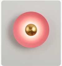 Applique circulaire nordique LED Accentqué | Marco Lucetti Rose / Blanc chaud (2700-3500K)
