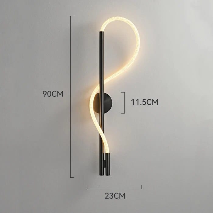 Applique de chevet minimaliste contemporaine | Marco Lucetti A