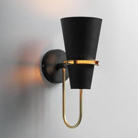 Applique Design LED Conique Métal Coloré Retro | Marco Lucetti