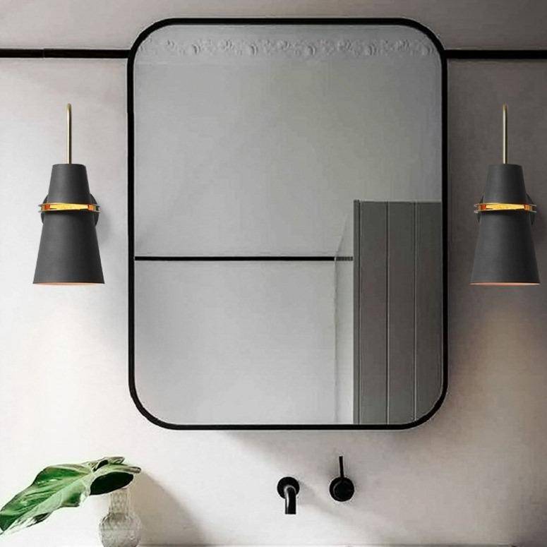Applique Design LED Conique Métal Coloré Retro | Marco Lucetti