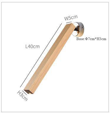 Applique design LED en bois Creative | Marco Lucetti