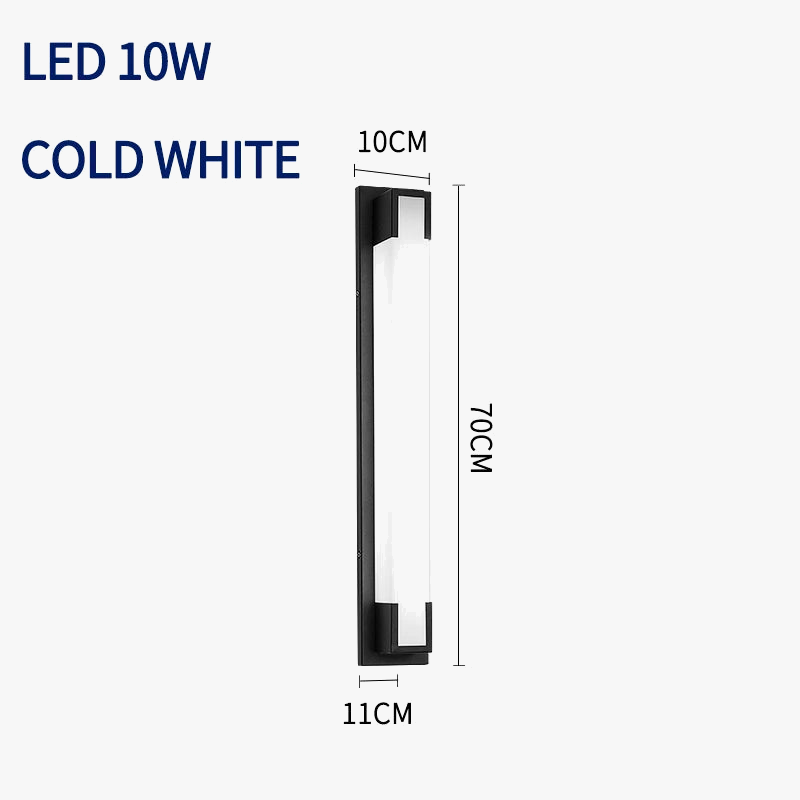 Applique murale LED étanche pour extérieur
