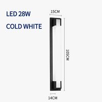 Applique murale LED étanche pour extérieur