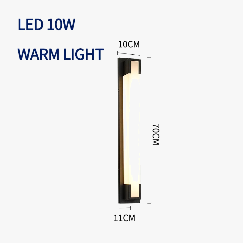 Applique murale LED étanche pour extérieur