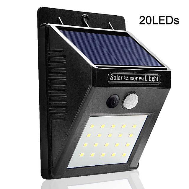 Applique extérieur LED solaire Goodland - Économique et Écologique | Marco Lucetti 20 LEDs / 1 Piece