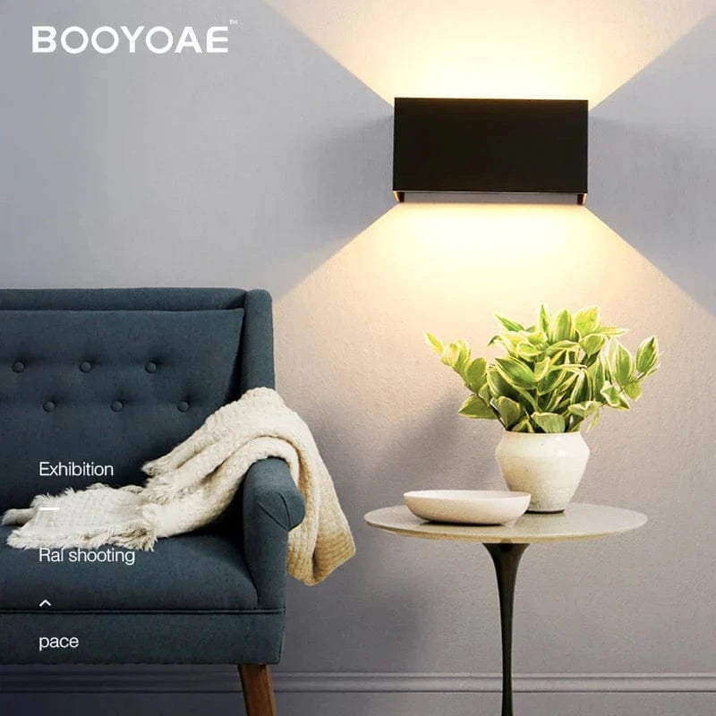 Applique extérieure étanche IP54 en aluminium - Design cuboïde ajustable - Éclairage mural esthétique | Marco Lucetti